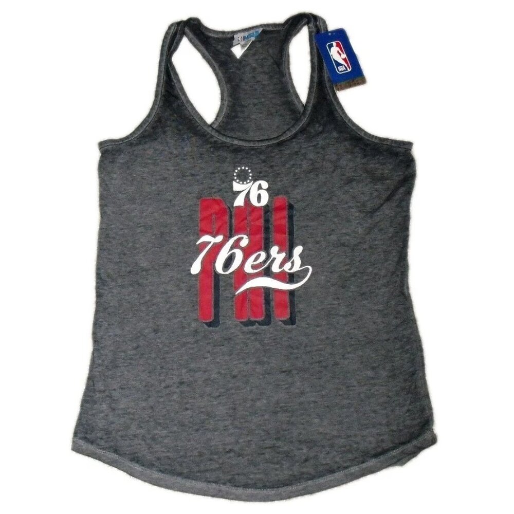 Philadelphia 76ers Womens Tank Top Shirt Sz. Large New Nba
